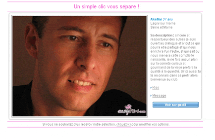 Matching rencontres